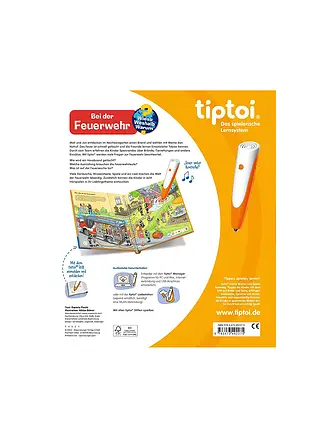 RAVENSBURGER | TIPTOI  Wieso Weshalb Warum - Bei der Feuerwehr | 